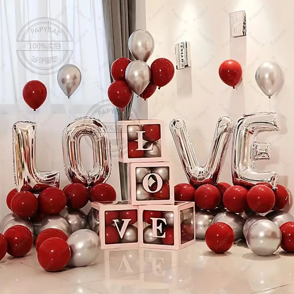 Valentines Day Balloon Set